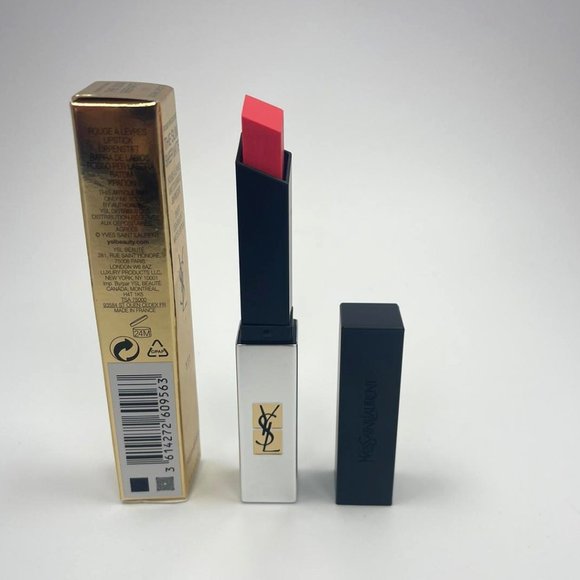 YSL The Slim Sheer Matte Lipstick 111 Corail Explicite BRAND NEW - Picture 2 of 4